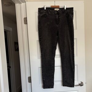 CHARLIE B Black Skinny Jeans